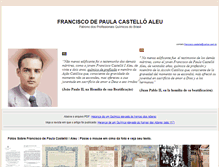 Tablet Screenshot of franciscocastello.com.br